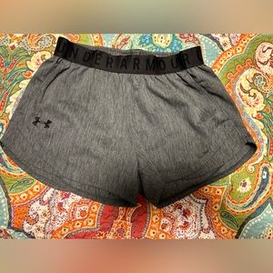 Grey Under Armour Shorts- Women